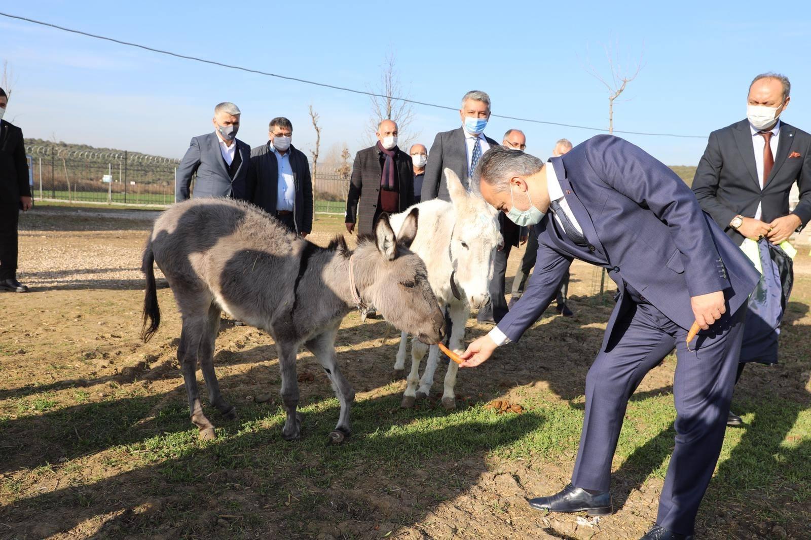 Bursa Büyükşehir Belediye Başkanı Alinur Aktaş Çiftliğimizi Ziyaret Etti